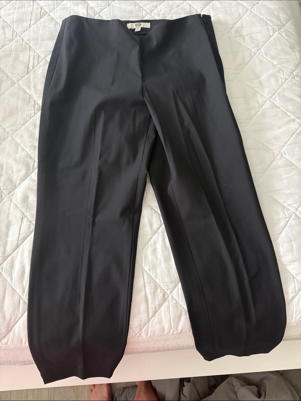 Etcetera Black Men’s Dress Pants - Sleek Straight Leg